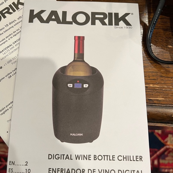 New in box! Kalorik Wine Chiller Machine - Picture 8 of 9